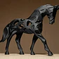 Decoración - Caballo Moderno Adorno Minimalista - Miniatura 4