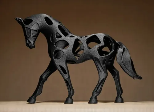 Decoración - Caballo Moderno Adorno Minimalista - Foto 5