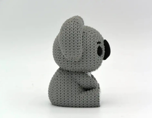 Mini Figura - Koala Estilo Tejido - Foto 3