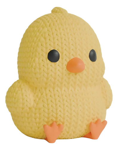Mini Figura - Pollito Estilo Tejido