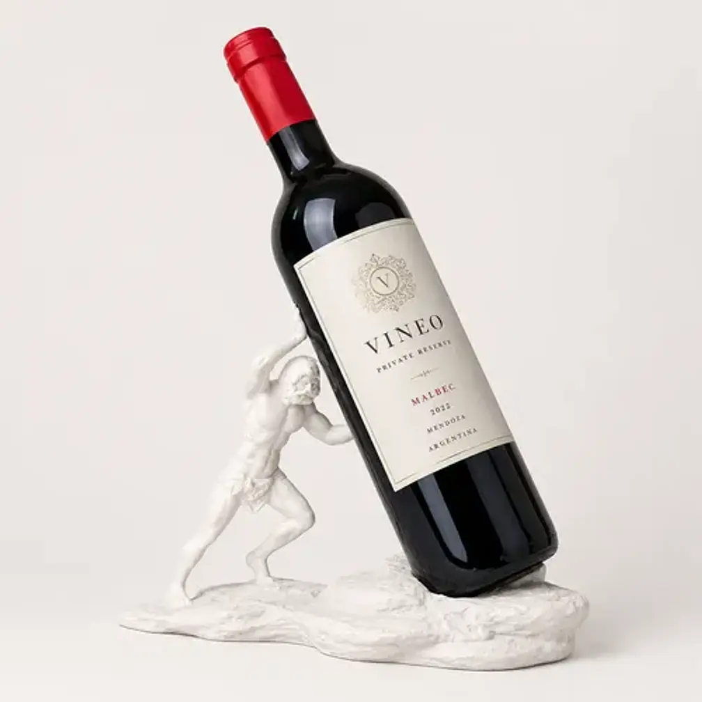 Soporte De Vino - Dios Griego 1