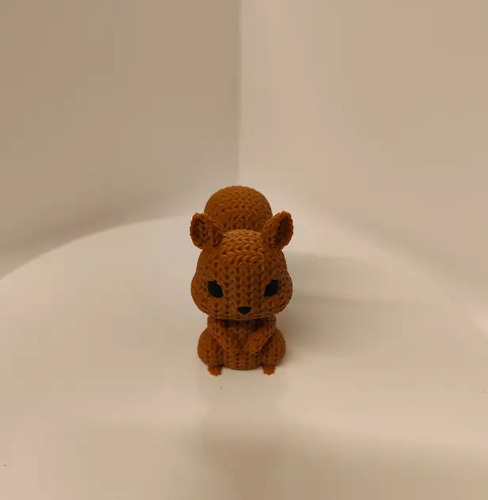 Mini Figura - Ardilla Estilo Tejido - Foto 4
