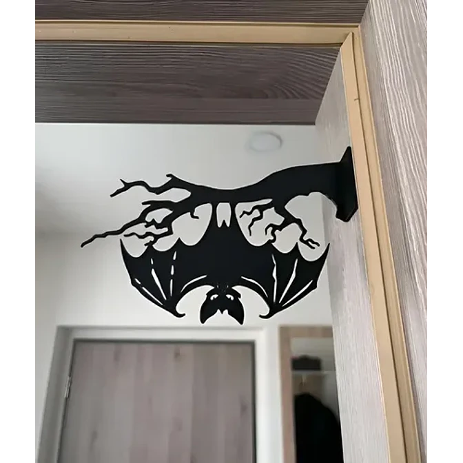Decoración Puerta Halloween - Murciélago 3