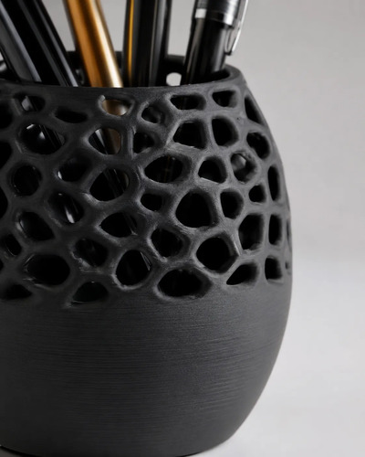 Porta Lápices Organizador De Escritorio Moderno Voronoi - Foto 3