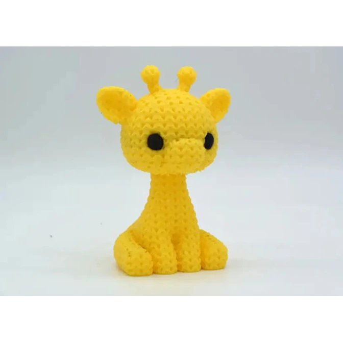 Mini Figura - Jirafa Estilo Tejido 3