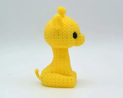 Mini Figura - Jirafa Estilo Tejido - Foto 4