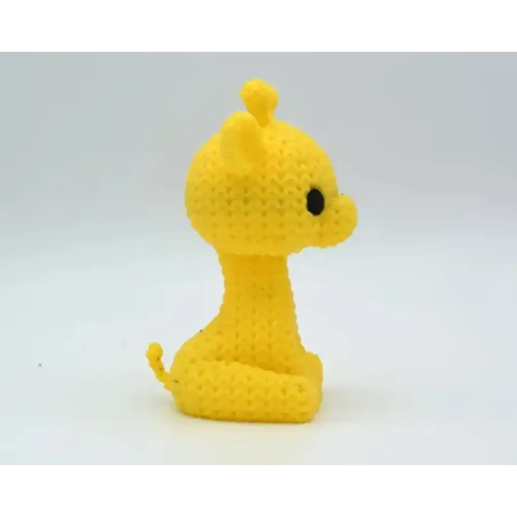Mini Figura - Jirafa Estilo Tejido 4