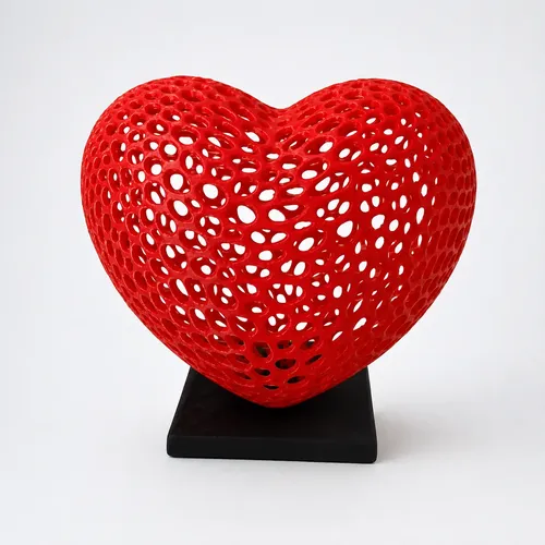 Decoración Voronoi - Corazón Adorno Living Comedor - Foto 2