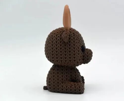 Mini Figura - Alce Estilo Tejido - Foto 4