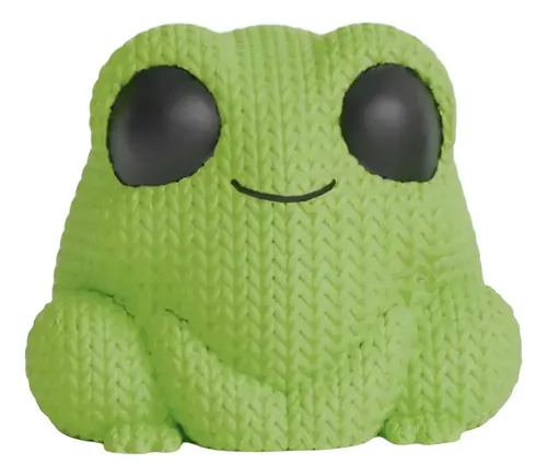 Mini Figura - Rana Estilo Tejido