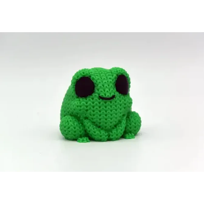 Mini Figura - Rana Estilo Tejido 3
