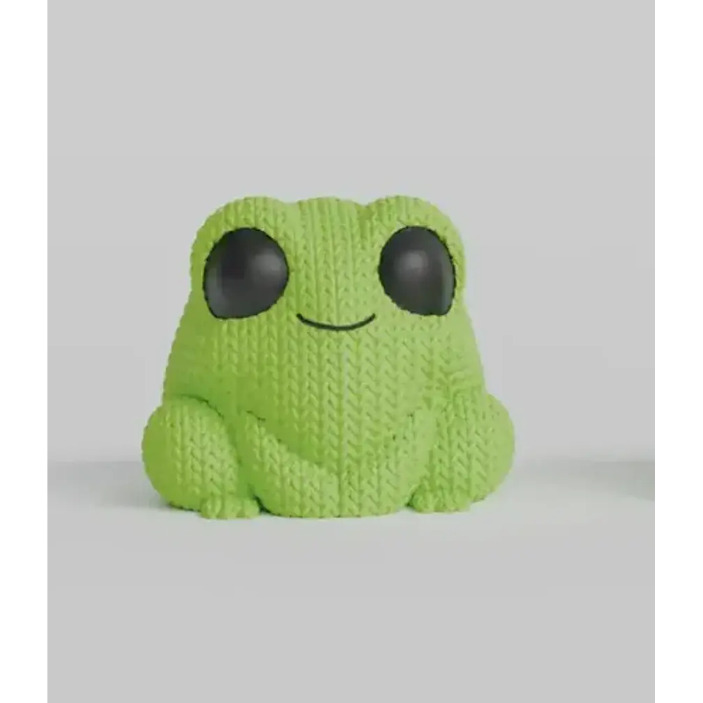 Mini Figura - Rana Estilo Tejido 4