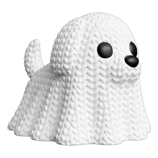 Figura Estilo Tejida - Perro Fantasma