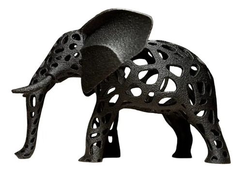 Decoración Voronoi - Elefante