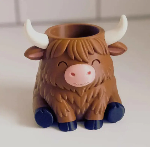 Macetero - Diseño Vaca - Foto 3