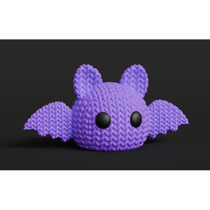 Figura Murciélago  - Diseño Estilo Tejido 2