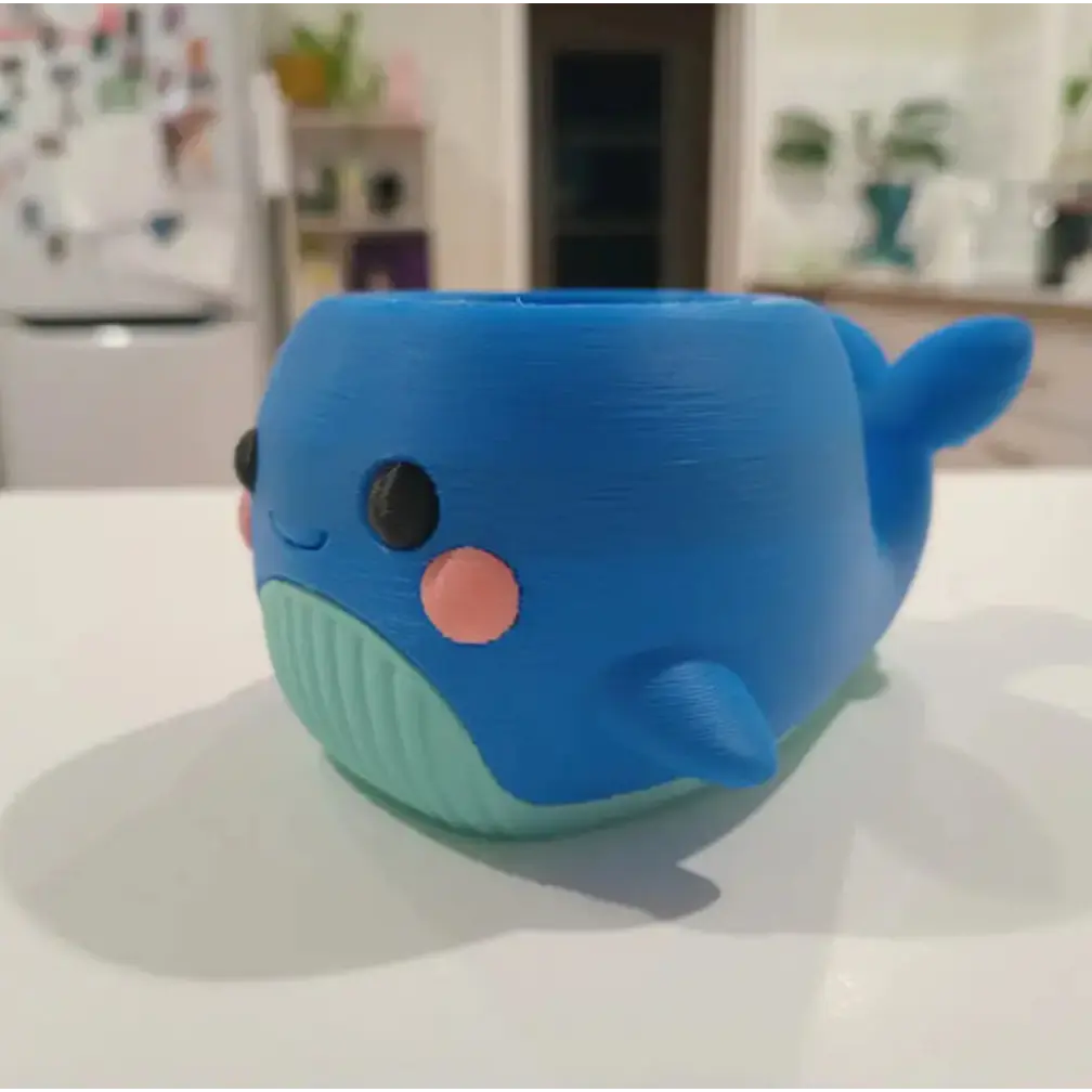 Macetero - Ballena Chibi 3