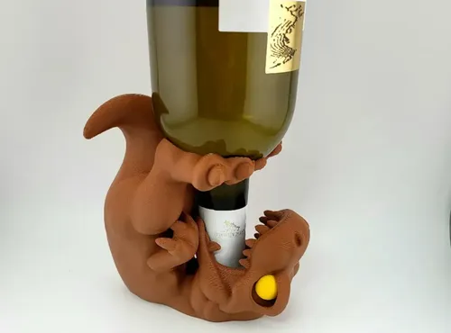 Porta Vino - Diseño Bebé Velociraptor - Foto 2