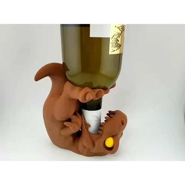 Porta Vino - Diseño Bebé Velociraptor