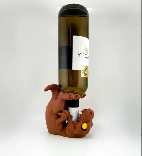 Porta Vino - Diseño Bebé Velociraptor - Foto 3