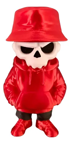 Juguete De Esqueleto - Zkull Rojo