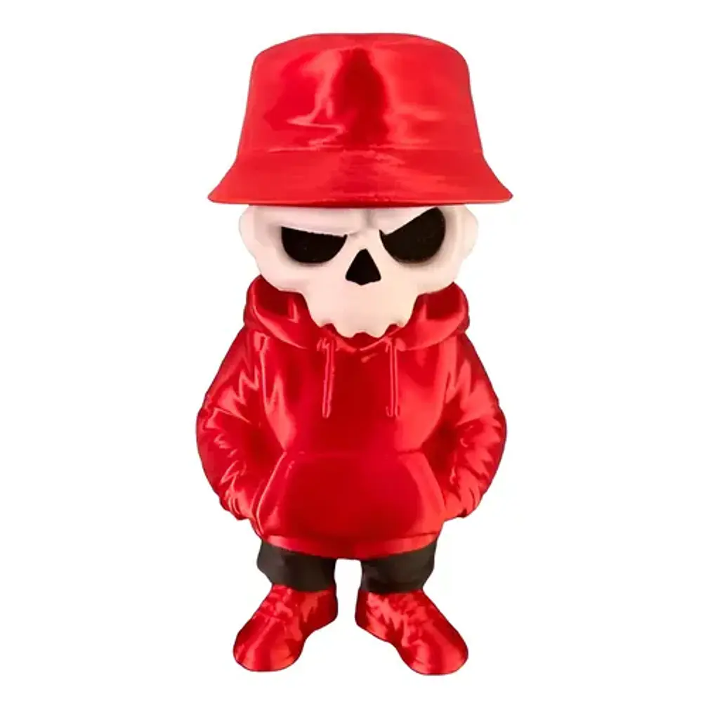 Juguete De Esqueleto - Zkull Rojo 1