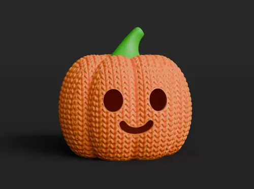 Figura Estilo Tejida - Calabaza - Foto 2