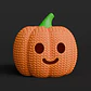 Figura Estilo Tejida - Calabaza - Miniatura 2