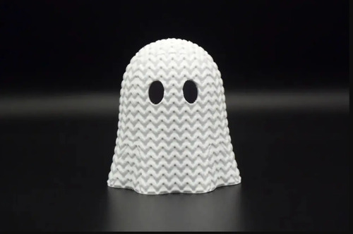 Figura Estilo Tejida - Fantasma - Foto 4