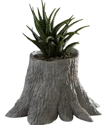 Macetero - Diseño Tronco Árbol