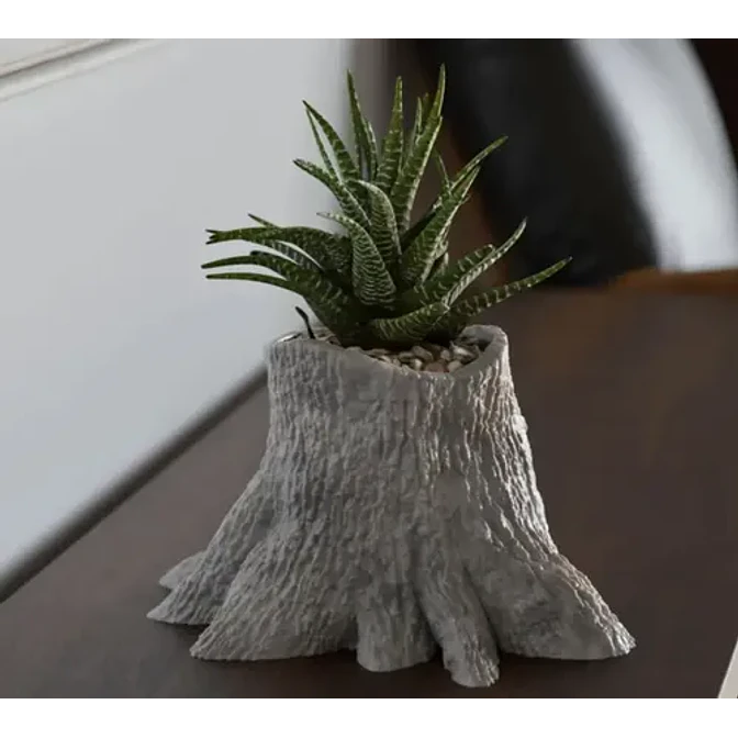 Macetero - Diseño Tronco Árbol 2