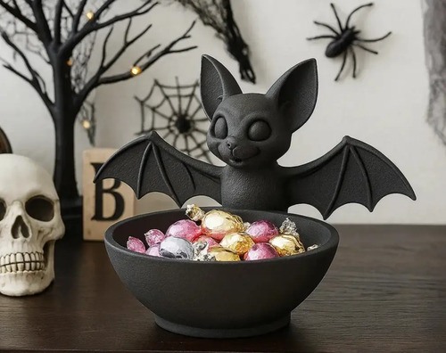 Decoración Halloween - Tazón Murciélago - Foto 2