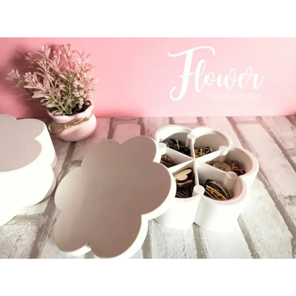Joyero Organizador - Diseño Flor 2