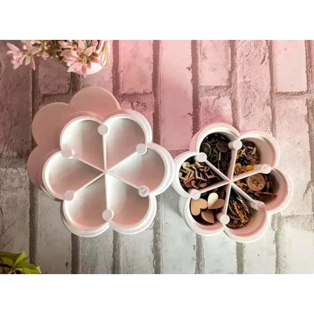Joyero Organizador - Diseño Flor 3