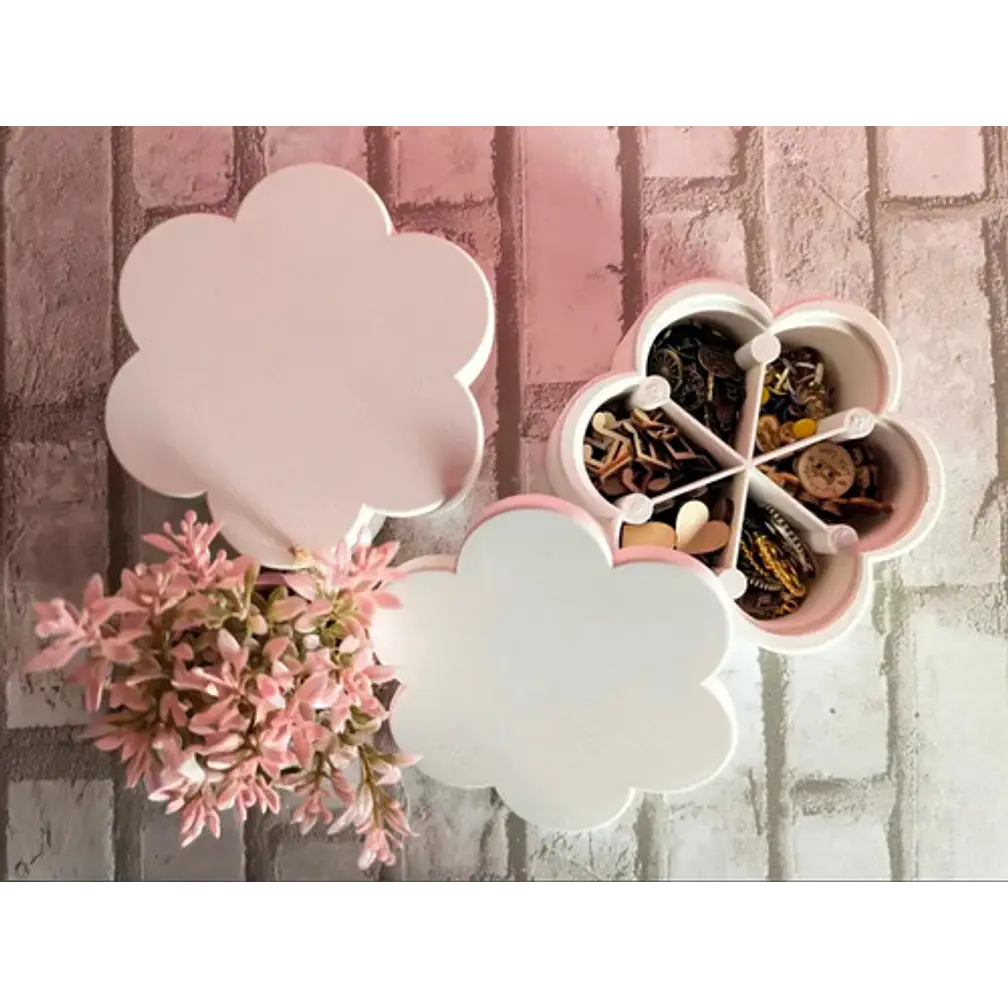 Joyero Organizador - Diseño Flor 4