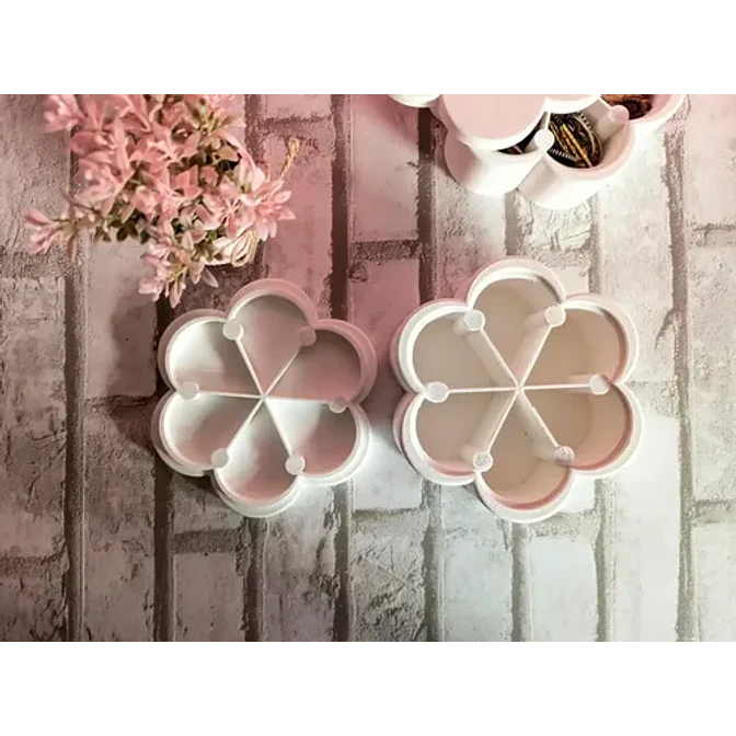 Joyero Organizador - Diseño Flor 5