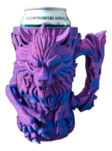 Soporte Lata - Diseño Werewolf