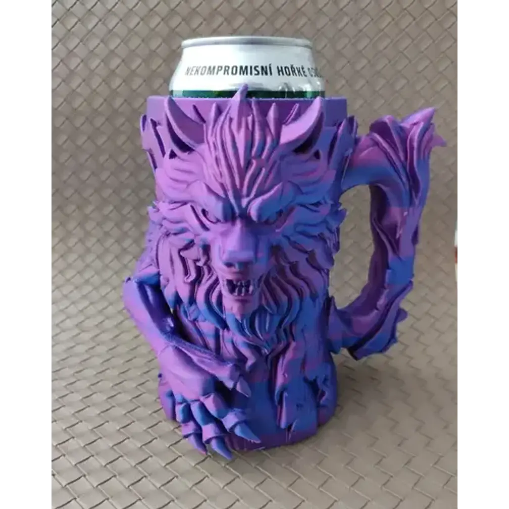 Soporte Lata - Diseño Werewolf 2
