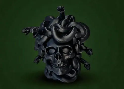 Decoración Prints Patro Cráneo Medusa - Foto 4