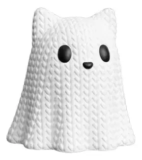 Figura Estilo Tejida - Gato Fantasma