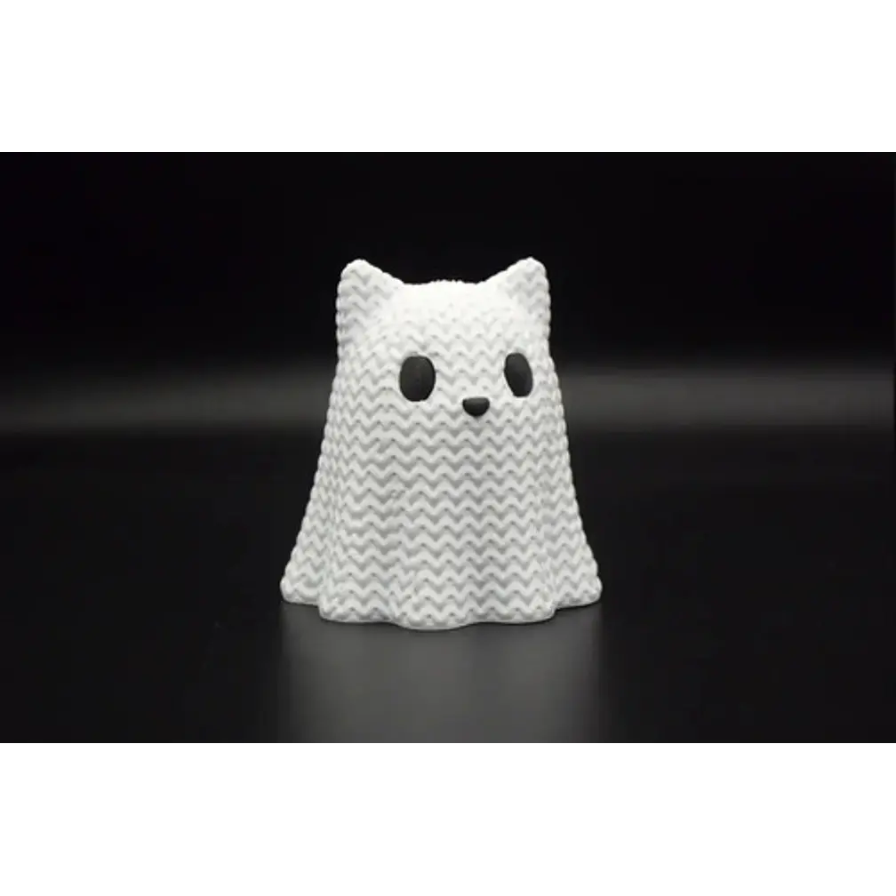 Figura Estilo Tejida - Gato Fantasma 4