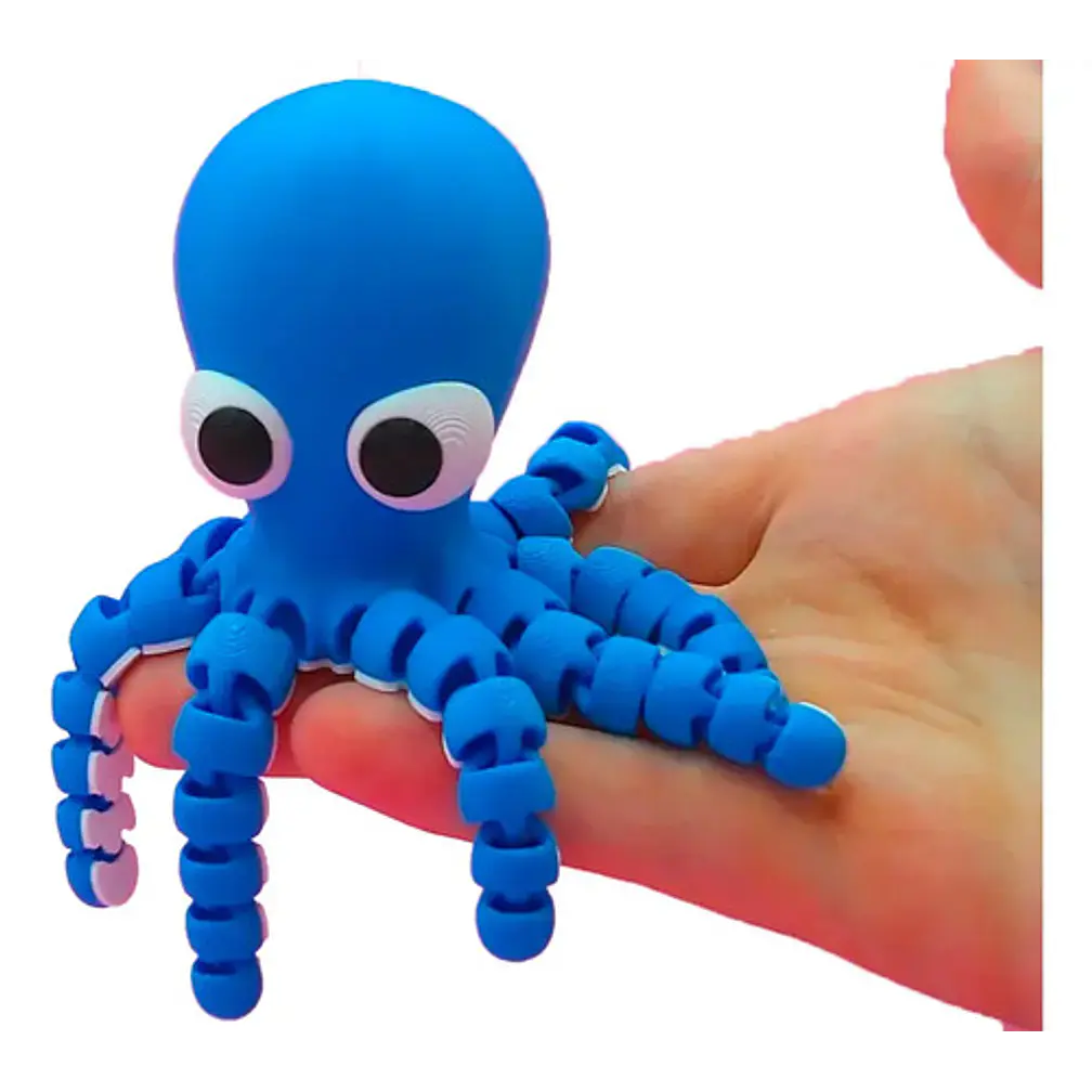 Pulpo Articulado Impreso En 3d 1