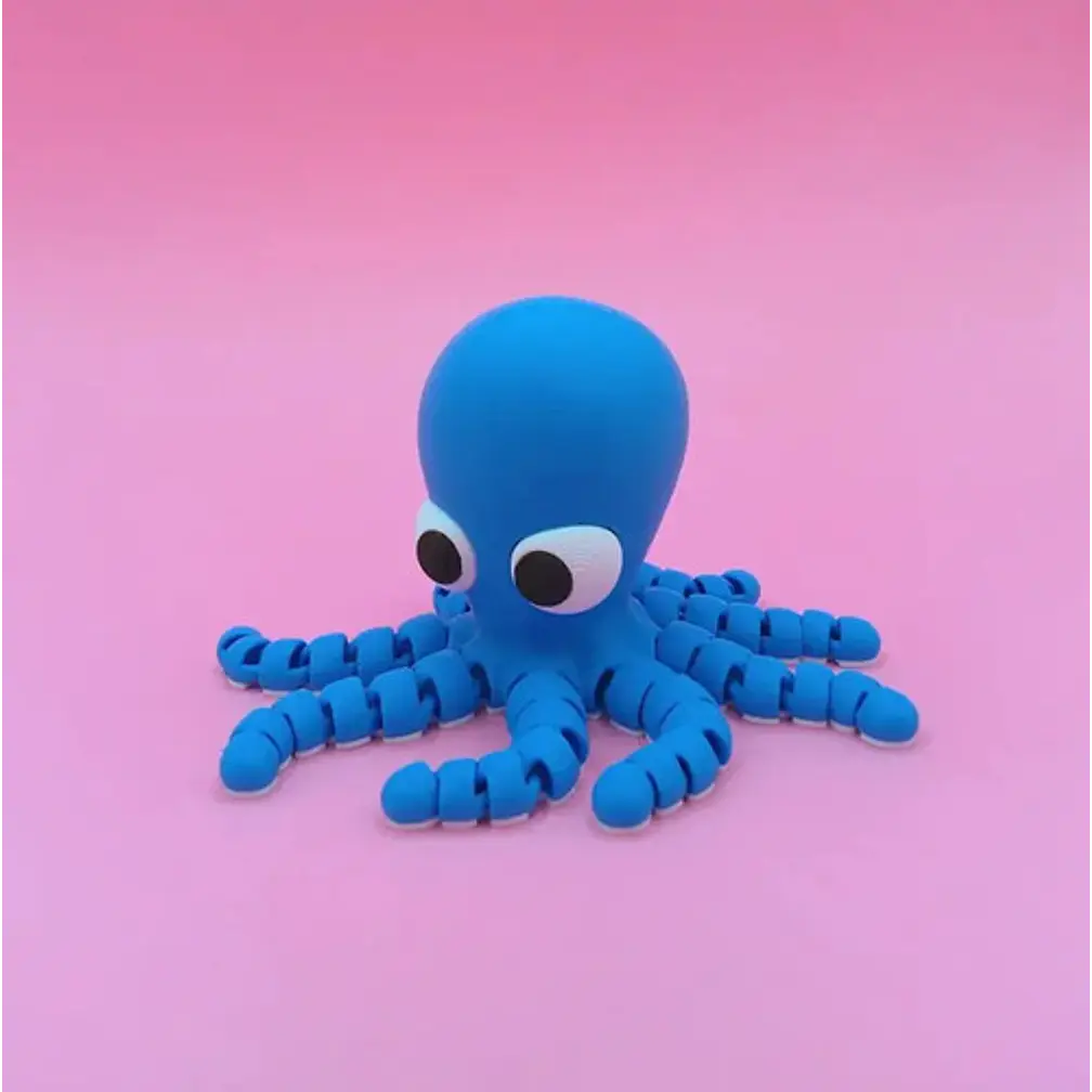 Pulpo Articulado Impreso En 3d 2