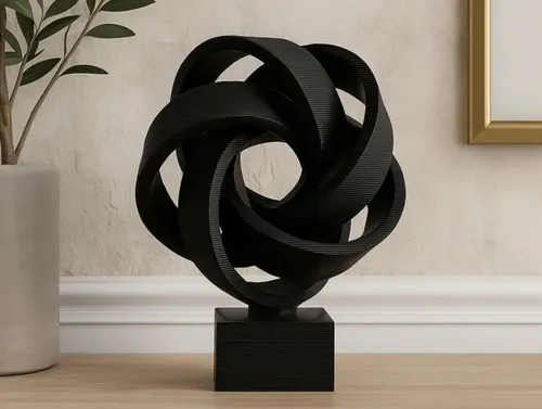Escultura De Cinta Infinita- Decoración