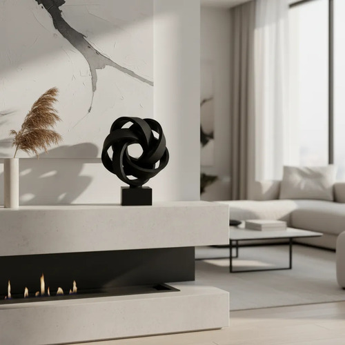 Escultura De Cinta Infinita- Decoración - Foto 2
