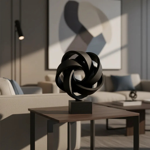 Escultura De Cinta Infinita- Decoración - Foto 3