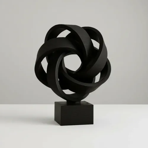 Escultura De Cinta Infinita- Decoración - Foto 5