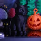 Gato Negro Estilo Poligonal - Decoración Fiesta Halloween - Miniatura 3