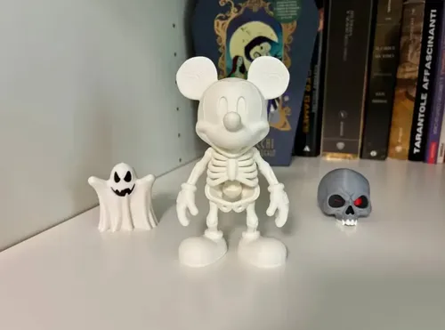 Figura - Mickey Mouse Esqueleto - Foto 2