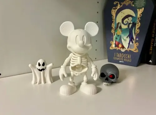 Figura - Mickey Mouse Esqueleto - Foto 3